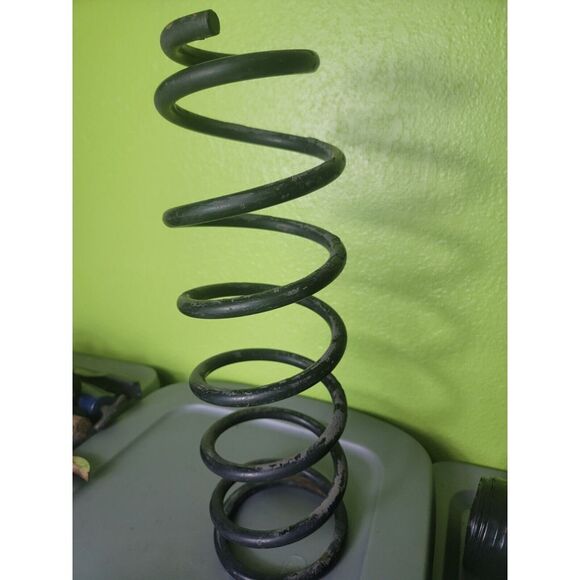 FRONT LEFT or RIGHT SUSPENSION COIL SPRING Black Truck Replacement - Picture 4 of 4